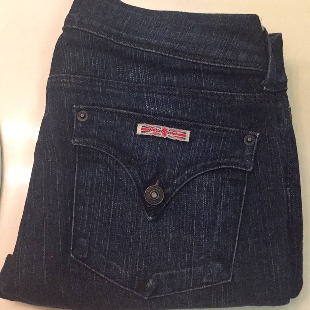 Hudson Collin flap skinny jeans 29